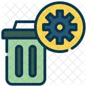 Waste Management Bin Icon