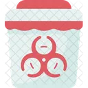 Waste Medical Hazardous Icon