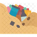 Waste Landfill Garbage Icon
