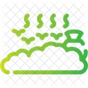 Landfill Waste Disposal Icon