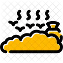 Landfill Waste Disposal Icon