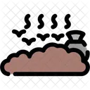 Landfill Waste Disposal Icon