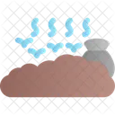 Landfill Waste Disposal Icon