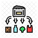 Waste Management Sorting Icon