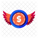 Waste Money Loss Inflation Icon