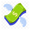Waste Money Flying Money Flying Cash アイコン