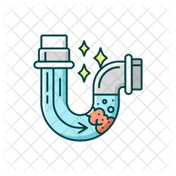 Waste pipes cleaning  Icon
