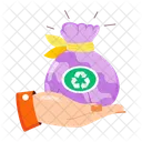 Recycling Stickers Renewable Stickers Environment Pollution Icon