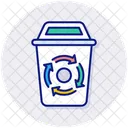 Waste Reduction Bin Garbage Icône