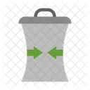 Waste Reduction Trash Trash Can Icon