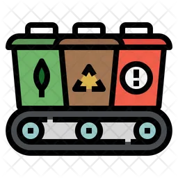 Waste Separation  Icon