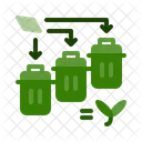 Waste sorting  Icon