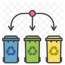 Waste Sorting Sorting Waste Icon