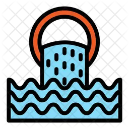 Waste Water  Icon