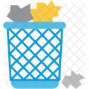 Elements Wastebasket Dustbin Icon