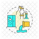 Wasteful use of water  Icon