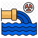 Wastewater Water Pollution Sewage Icon