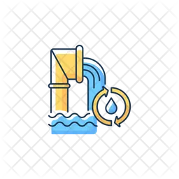 Wastewater Service  Icon