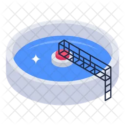 Wastewater Treatment Plant  Icon