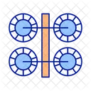 Wastewater treatment station  Icon
