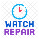 Watch Repair Logo Icon