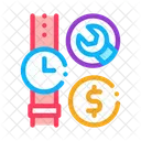 Watch Repair Cost Icon
