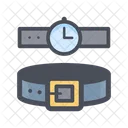 Watch And Belt  Icon