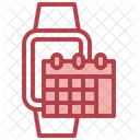 Watch Calendar Smart Schedule Smart Management Icon
