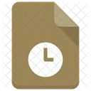 Watch File Document Icon