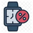 Watch Sale Discount Icon