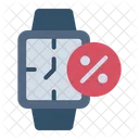 Watch Sale Discount Icon