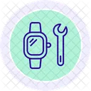 Watch Repair Line Icon Icon