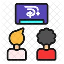 Watch Together Disney Disney Plus Icon