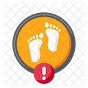 Watch Your Step Step Danger Icon