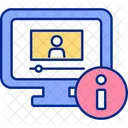 Computer Education Online Icon