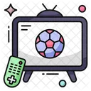 Tv Match Football Match Television Match Icon