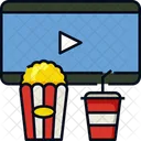 Watching Movie Cinema Movie Icon