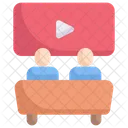 Stay At Home Hobby Activities Icon