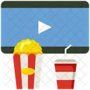 Watching Movie Cinema Movie Icon