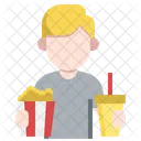Watching Movies  Icon