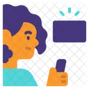 Watching Tv Television Errands Icon
