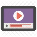 Watching Video Online Video Internet Video Icon