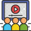 Watching Video  Icon