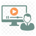 Watching Video Browser Video Icon