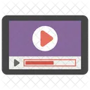 Watching Video Online Video Internet Video Icon