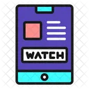 Watchlist Online Video Streaming Smartphone アイコン