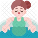 Water Birth Baby Icon