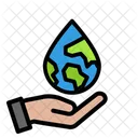 Water Save Water Drinking Water Icon