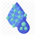 Water Molecule Formula Icon