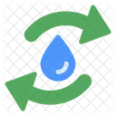 Water Recycling Ecology Icon